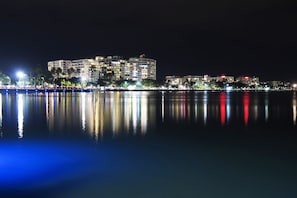 Front of property – evening/night
