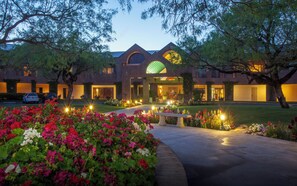 Front of property – evening/night