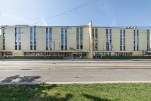 Fassade der Unterkunft