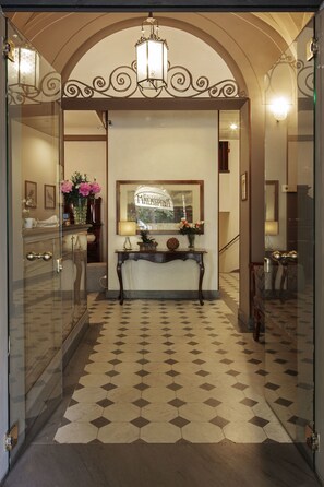 Ingresso della struttura