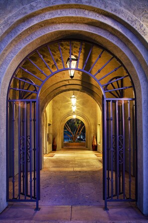 Entrada da propriedade