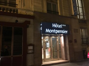 Fassade der Unterkunft