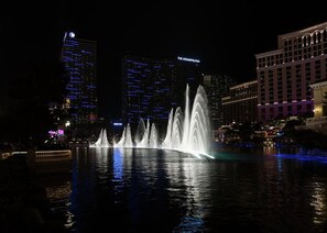 Front of property – evening/night