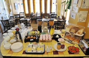 Breakfast buffet