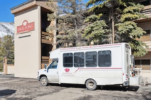 Theme park shuttle
