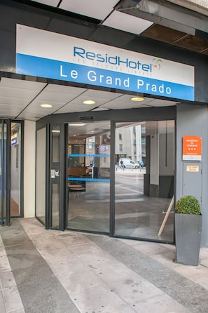 Fassade der Unterkunft