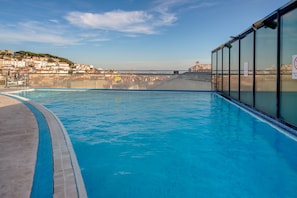 Pool auf dem Dach