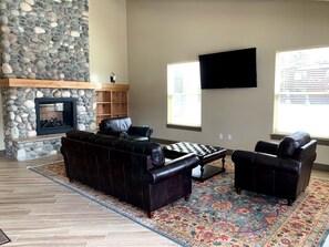Sala de estar en el lobby