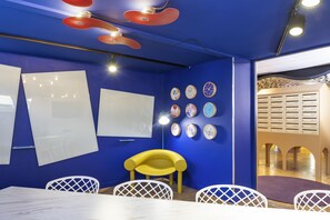 Sala de estar en el lobby