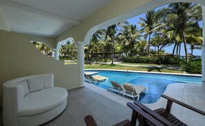 Vista del balcone