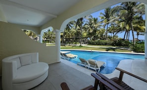 Vista del balcone