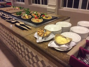 Breakfast buffet