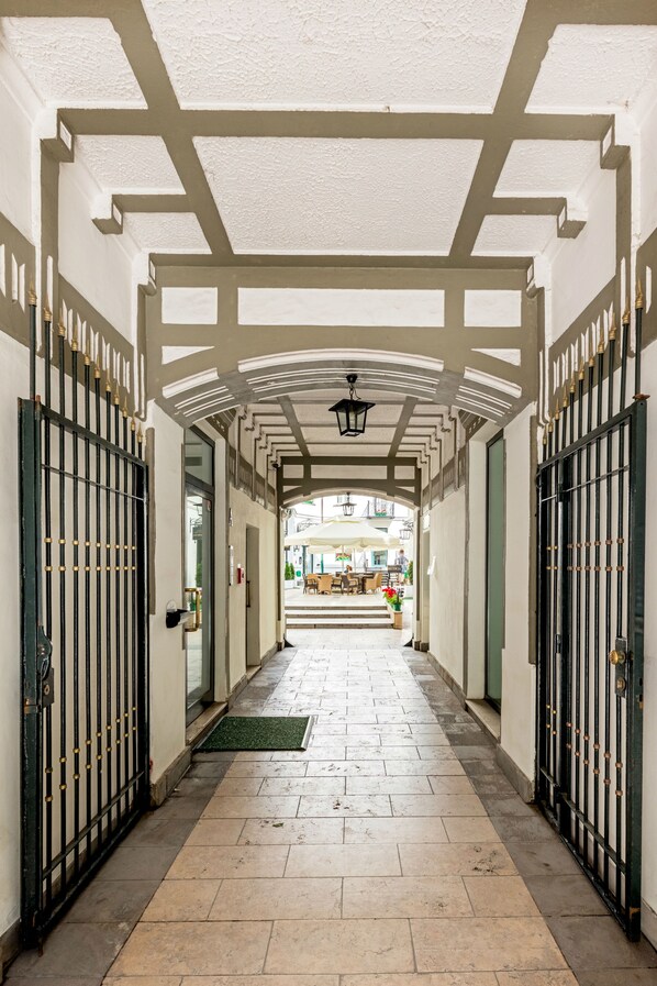 Ingresso della struttura