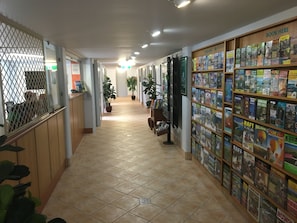 Interior entrance