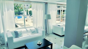 Lobby sitting area