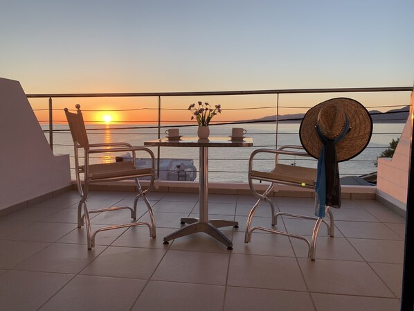 Udsigt fra balkon