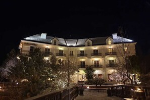 Front of property – evening/night