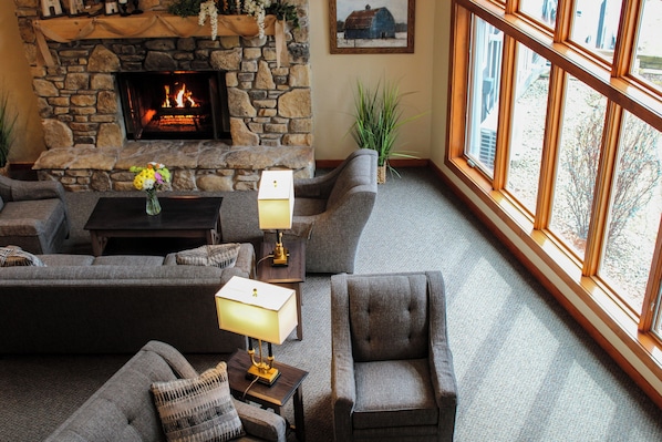 Lobby sitting area