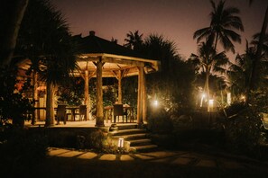 Front of property – evening/night