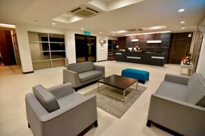Sala de estar en el lobby