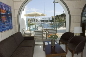 Lobby sitting area