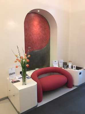Sala de estar en el lobby