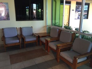 Sala de estar en el lobby