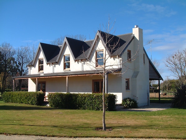 Façade de l’hébergement 