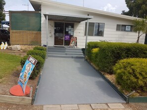 Fachada da propriedade