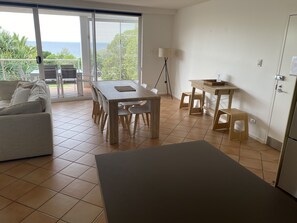 Utsikt mot havet/stranden