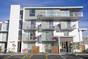 Overnatningsstedets facade