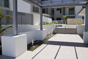 Interior entrance