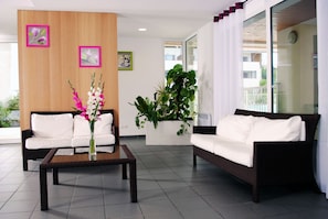 Lobby sitting area