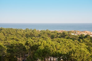 Vista a la playa o el mar