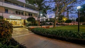 Front of property - evening/night