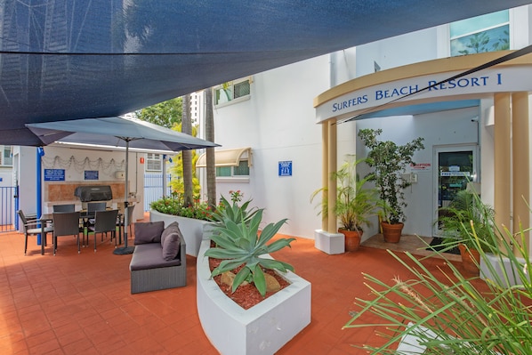 Fachada da propriedade