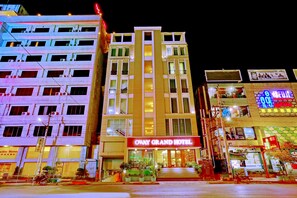 Front of property – evening/night
