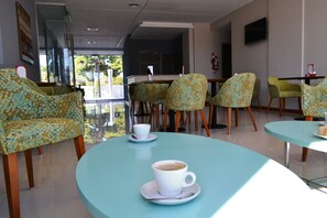 Sittområde i lobbyn