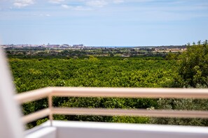 Uitzicht vanaf balkon
