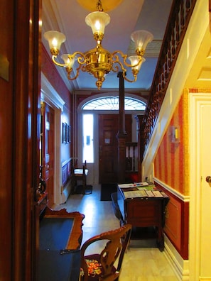 Interior entrance