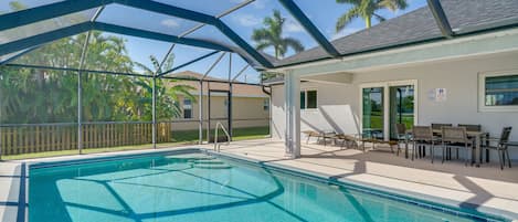 Cape Coral Vacation Rental | 4BR | 2BA | 1,718 Sq Ft | Step-Free Access