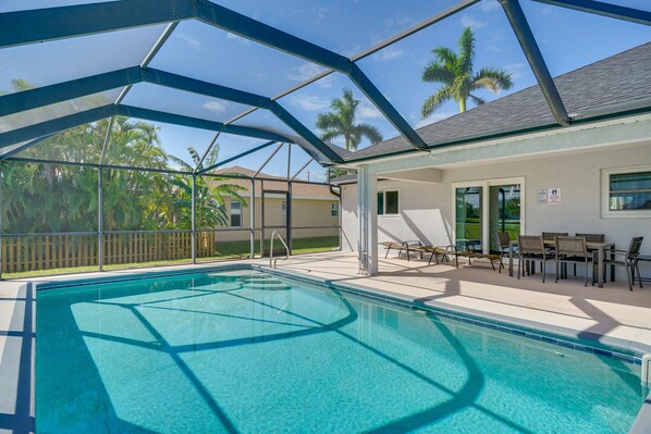 Cape Coral Vacation Rental | 4BR | 2BA | 1,718 Sq Ft | Step-Free Access