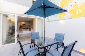 Your room's extension into the open air


