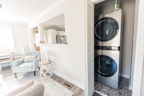 A large washer/dryer in the house!