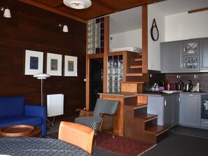 séjour cuisine cabin