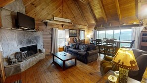 Indoors, Hardwood, Building, Furniture, Living Room