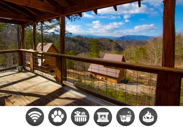 Building, House, Porch, Deck, Nature