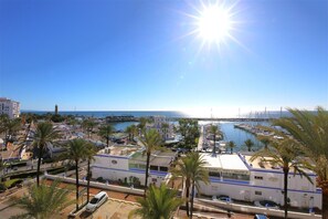 Vue sur la plage ou l’océan