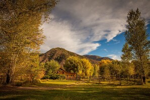  Looking South to the Bunkhouse and round pen.