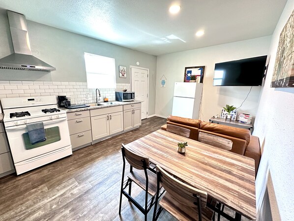 Living Room with Dining Table 